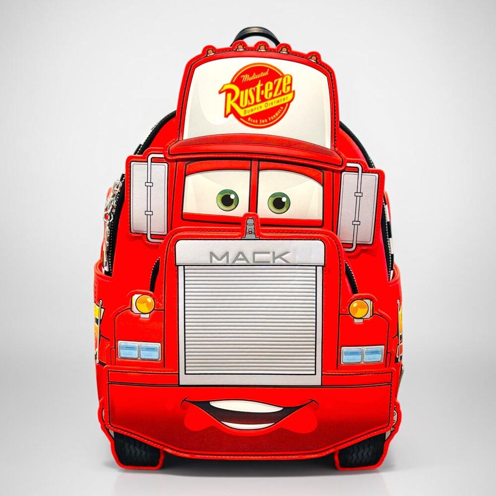 Loungefly Disney Pixar Cars Mack Truck Cosplay Mini Backpack NWT